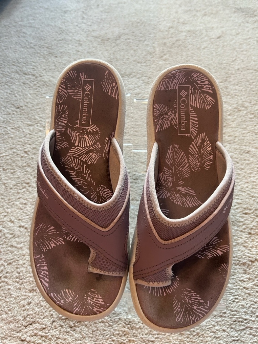 Columbia Kea II Flip Flop Toe Sandals Size 9